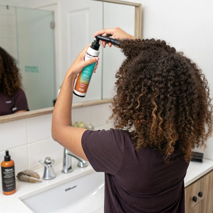 soins des cheveux bouclés